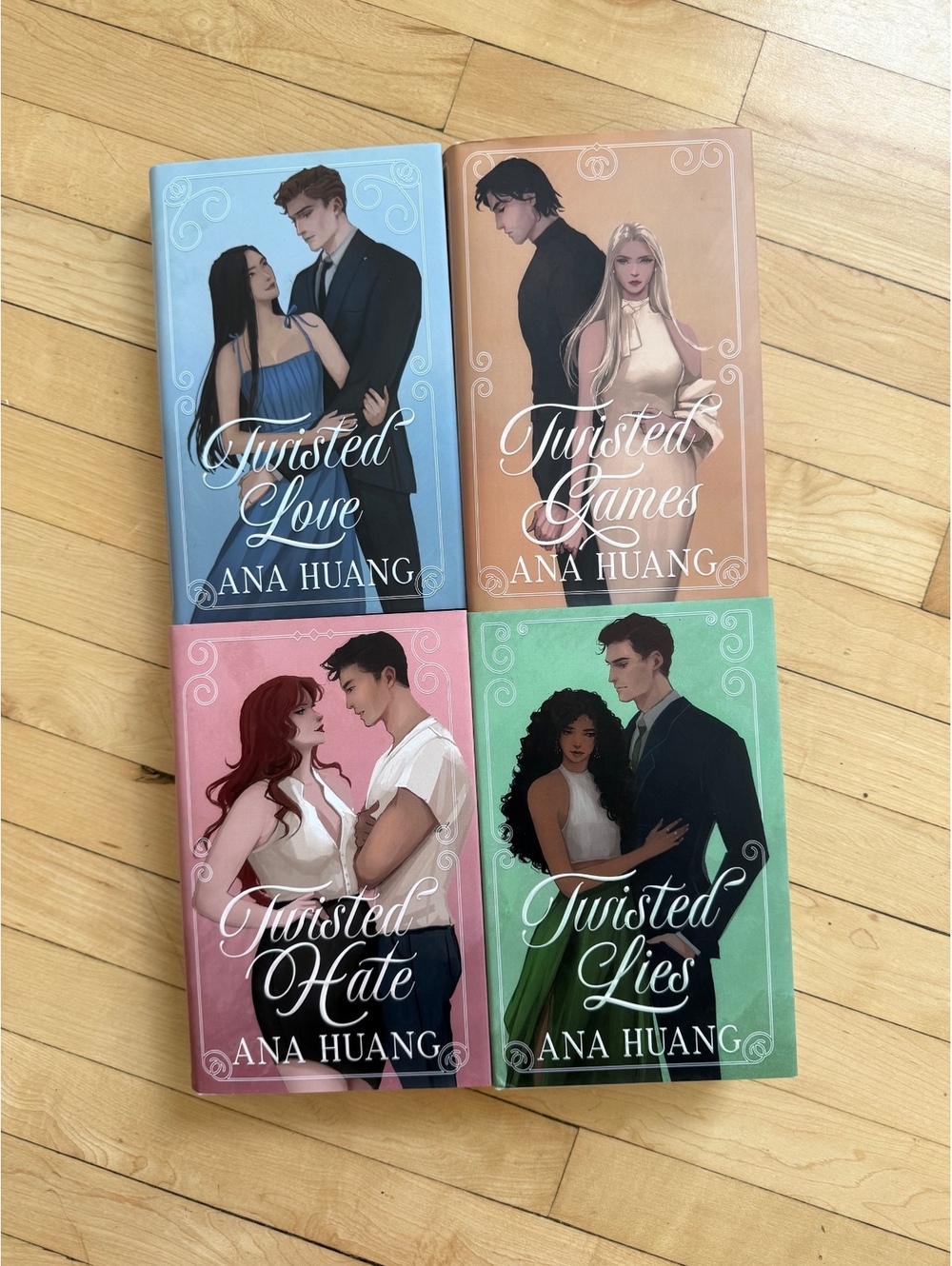 🚨SOLD🚨Exclusive Fairyloot edition of TWISTED series by Ana Huang (ALL 4 books)